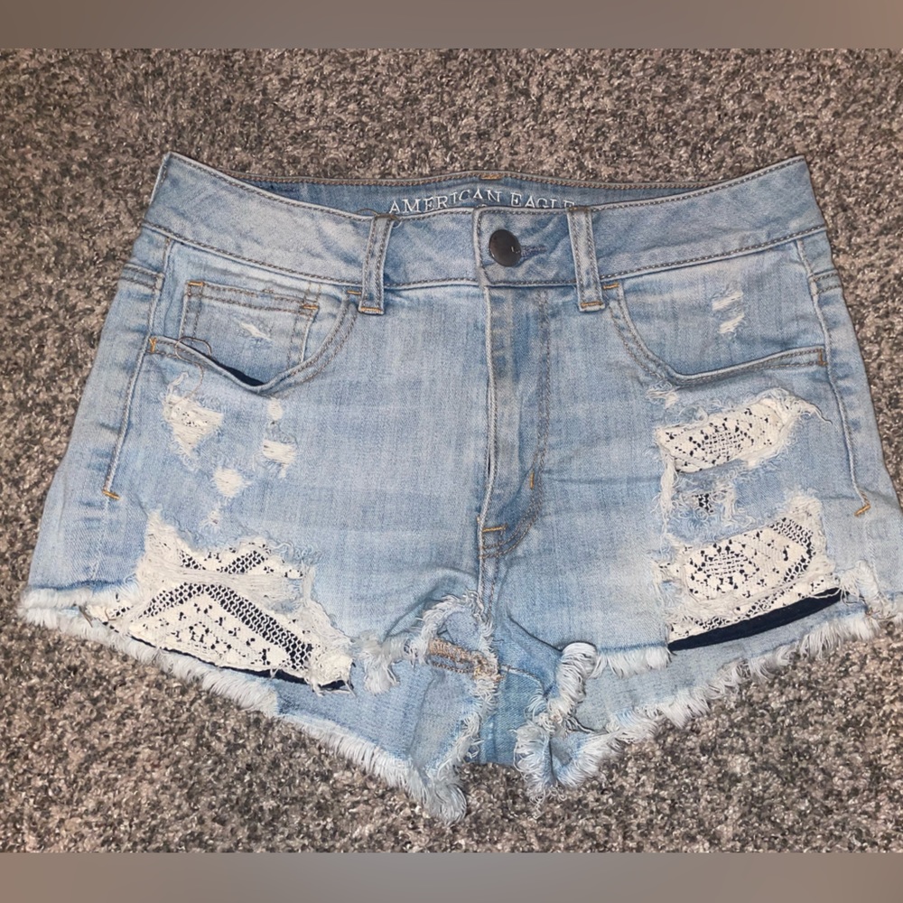 American Eagle shorts.
